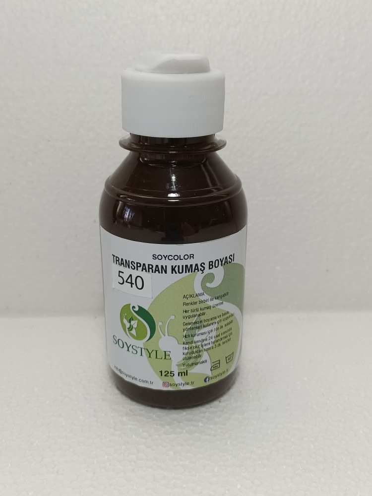 TRANSPARAN KUMAŞ BOYASI 540