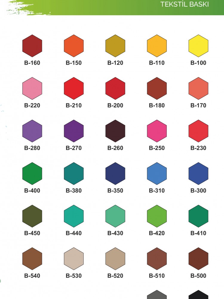 TEKSTİL BASKI BOYALARI