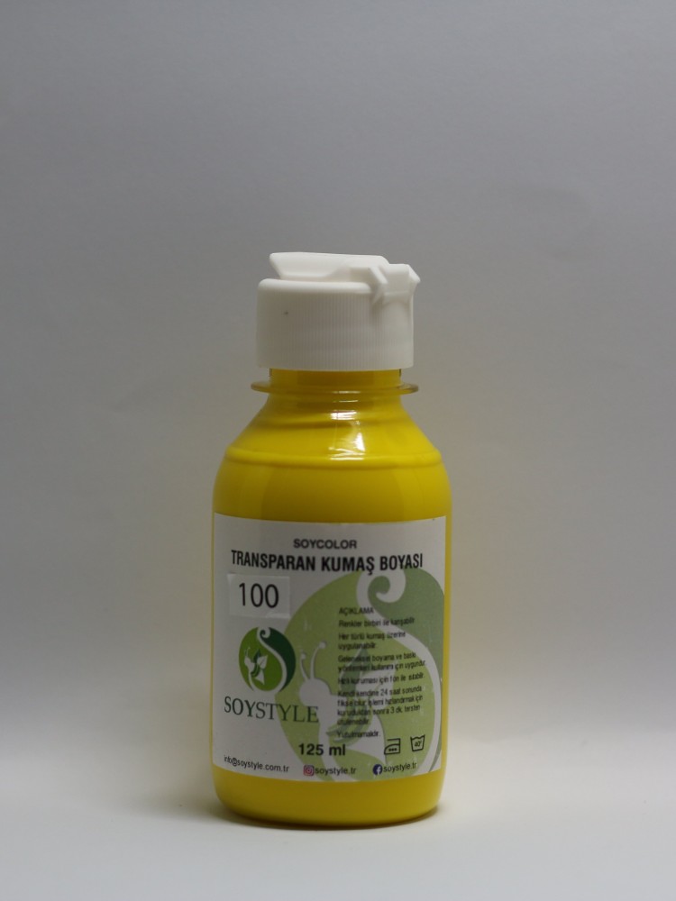 TRANSPARAN KUMAŞ BOYASI 100 