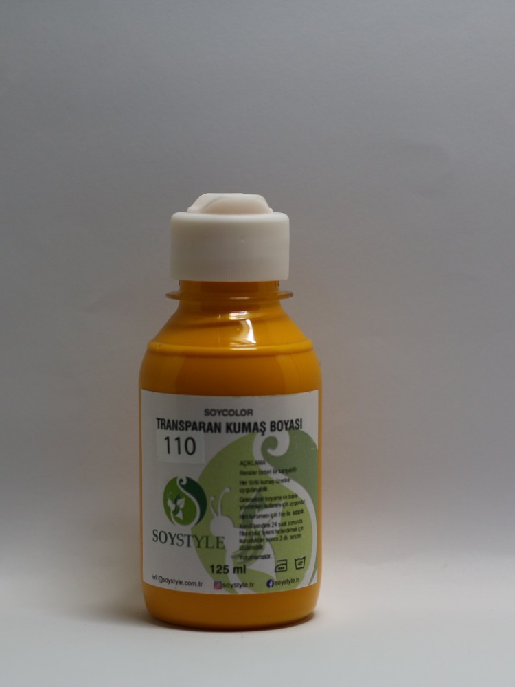 TRANSPARAN KUMAŞ BOYASI 110
