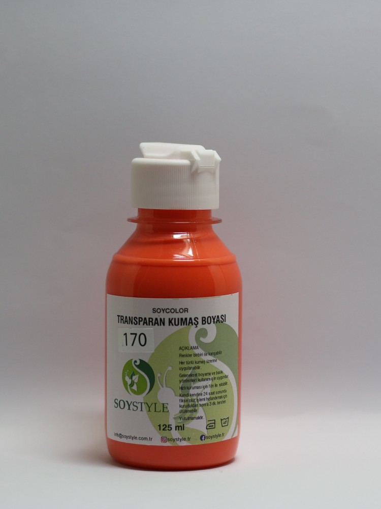 TRANSPARAN KUMAŞ BOYASI 170