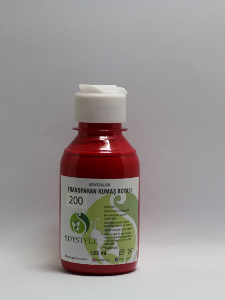TRANSPARAN KUMAŞ BOYASI 200