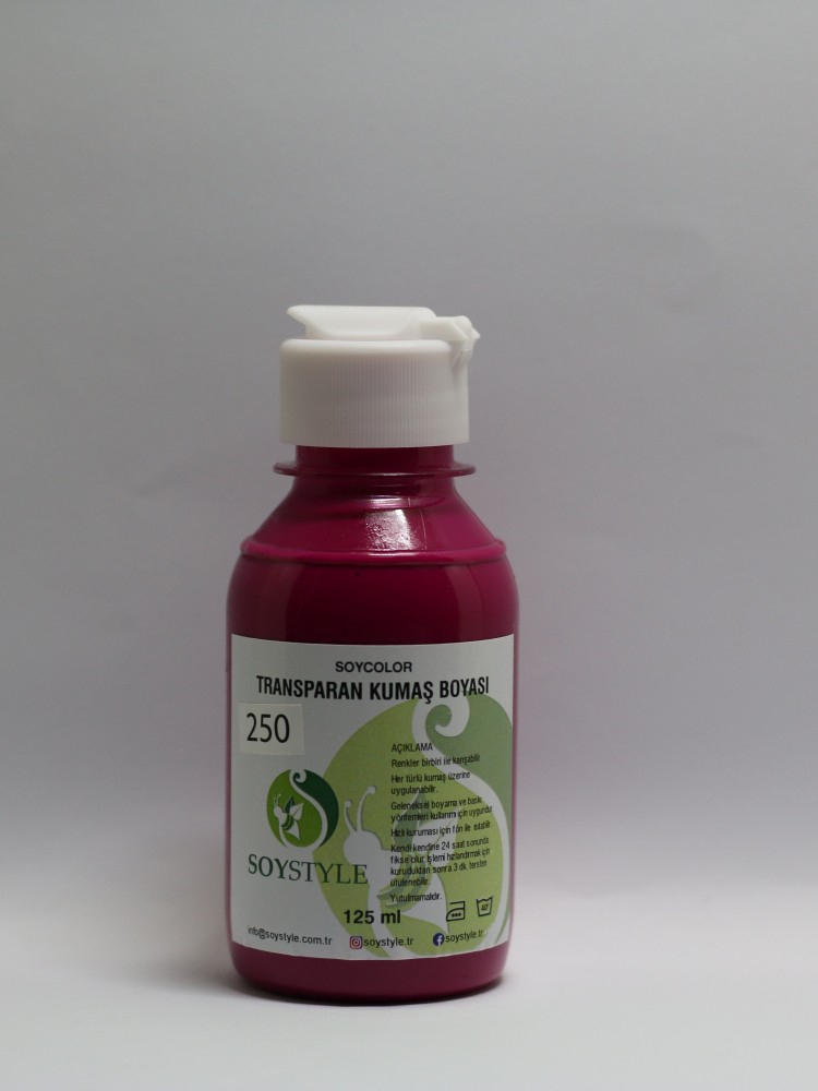 TRANSPARAN KUMAŞ BOYASI 250