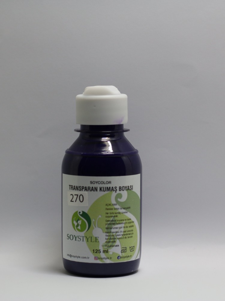 TRANSPARAN KUMAŞ BOYASI 270
