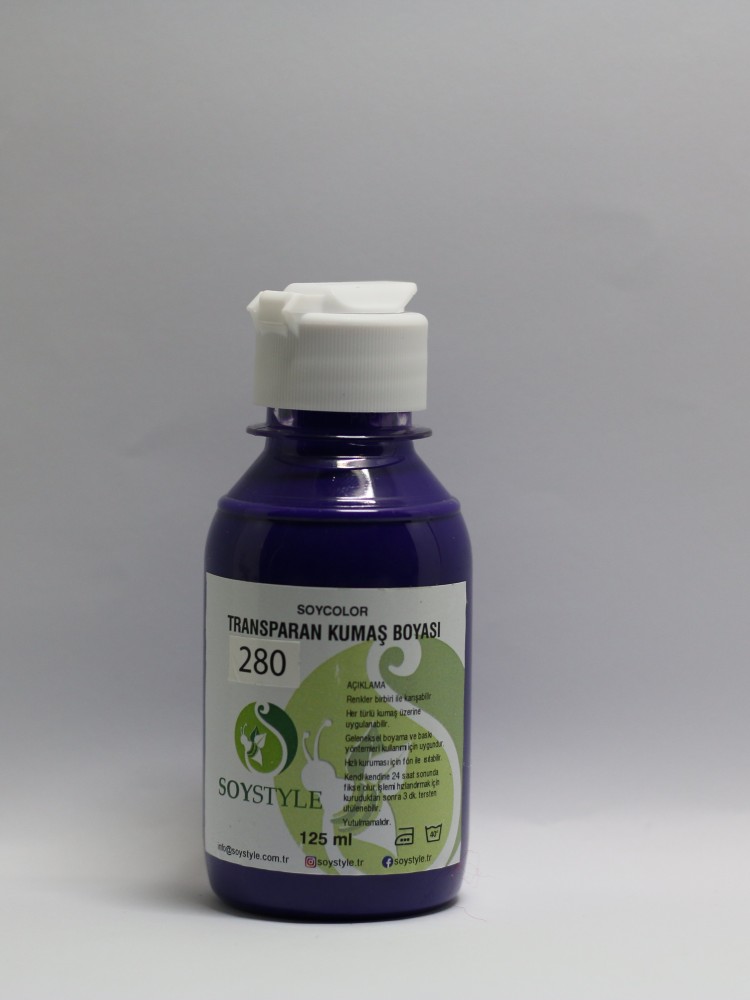 TRANSPARAN KUMAŞ BOYASI 280