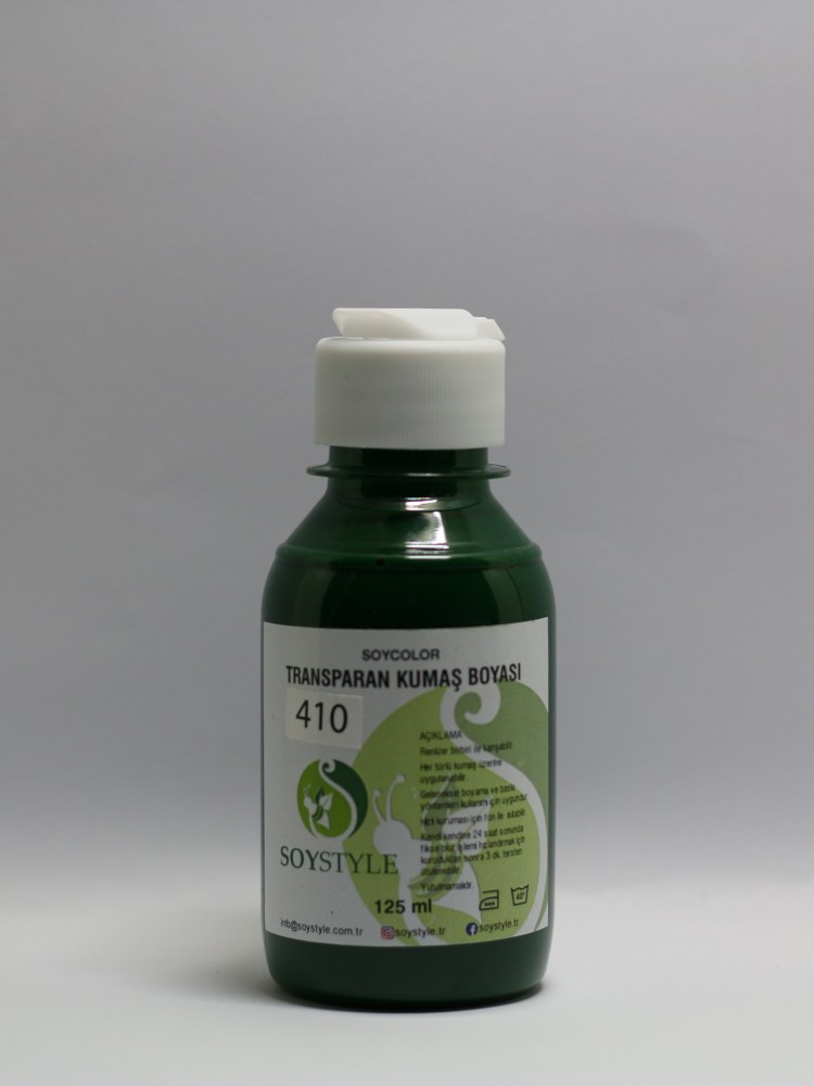 TRANSPARAN KUMAŞ BOYASI 410