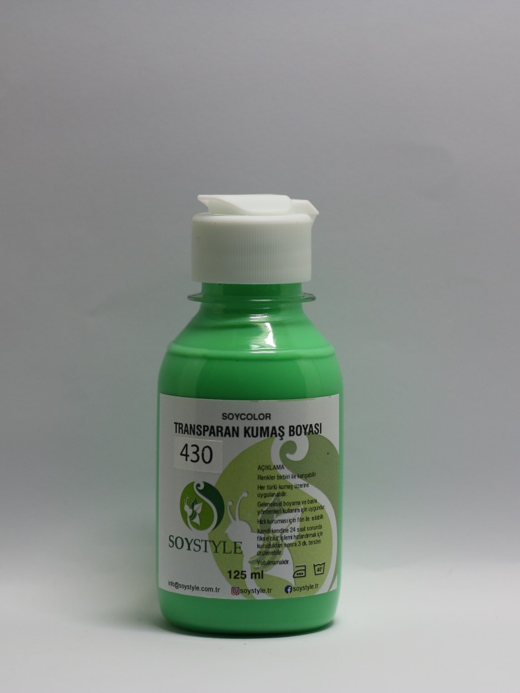 TRANSPARAN KUMAŞ BOYASI 430