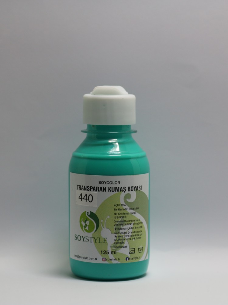 TRANSPARAN KUMAŞ BOYASI 440