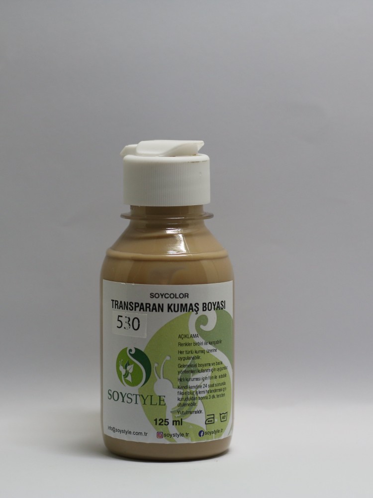 TRANSPARAN KUMAŞ BOYASI 530
