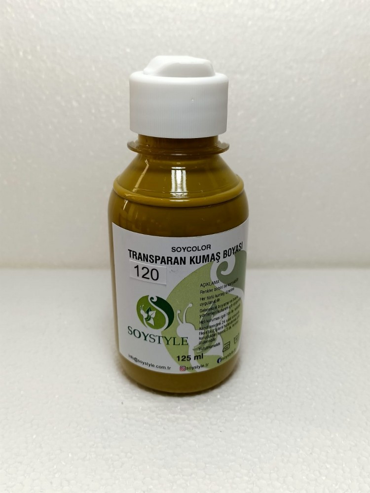 TRANSPARAN KUMAŞ BOYASI 120