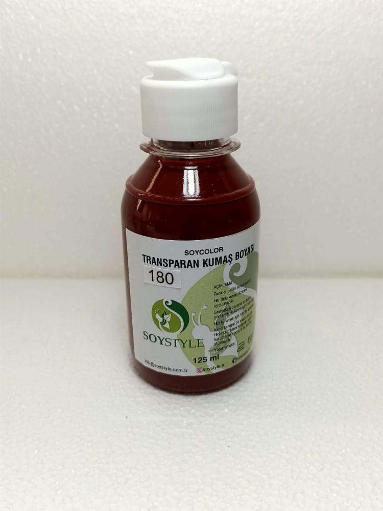 TRANSPARAN KUMAŞ BOYASI 180