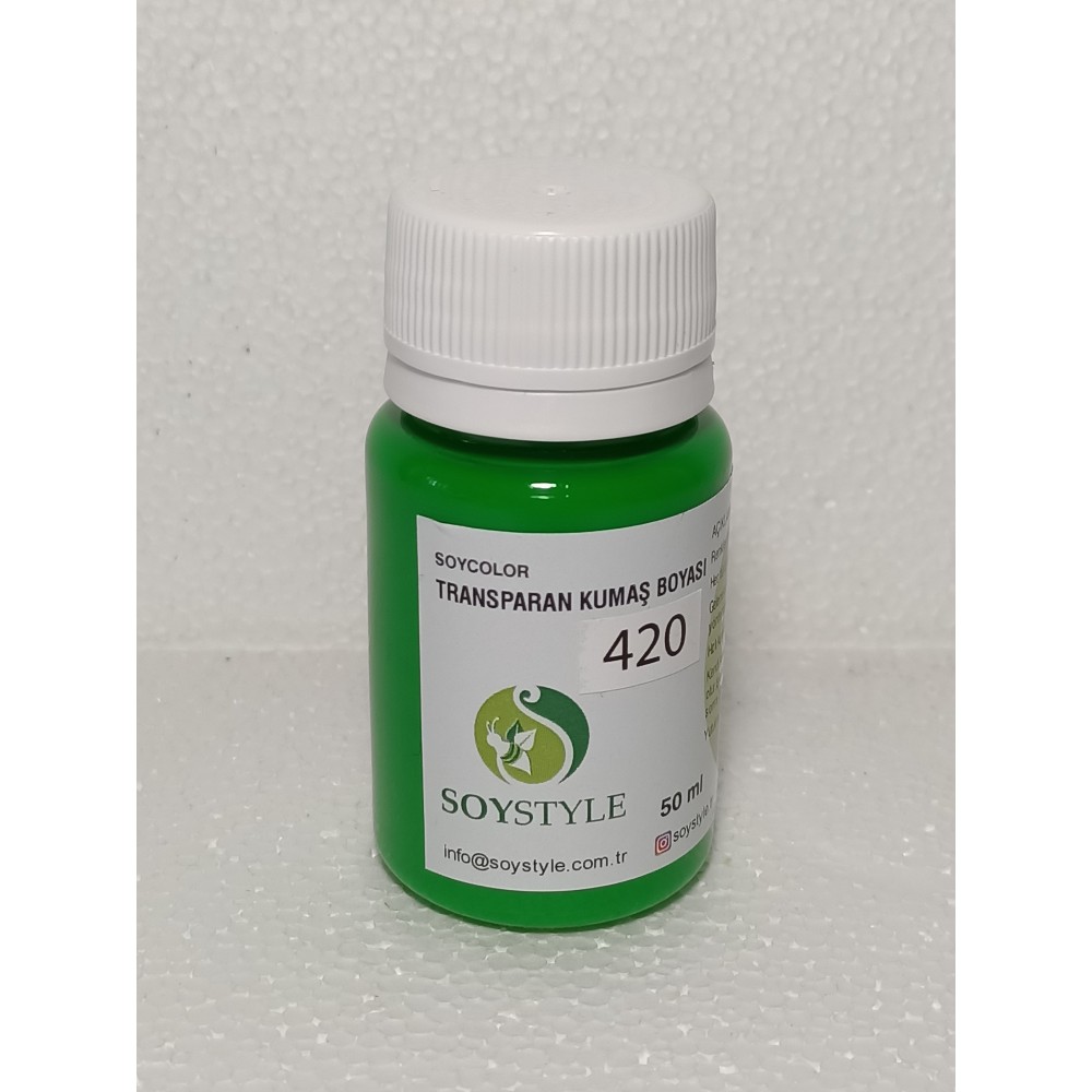 TRANSPARAN KUMAŞ BOYASI 420